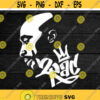 2PAC SVG Cutting Files 4 Tupac Digital Clip Art Tupac Shakur Portrait SVGHip hop RAP. Design 5