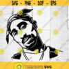 2PAC SVG Cutting Files 9 Rapper Digital Clip Art Tupac Shakur Portrait SVG Hip hop RAP tupac Cricut. Design 51