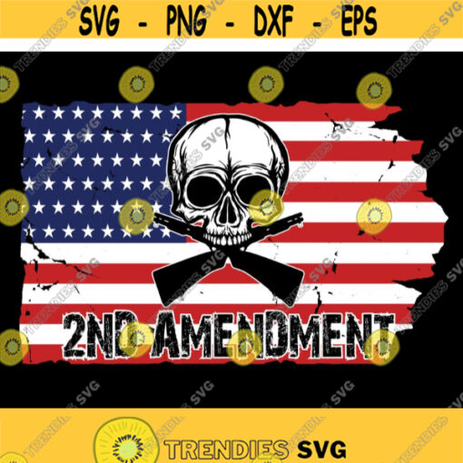2nd Amendment SVG digital design. Support the Second Amendment svg digital file Design 136