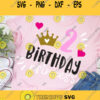 2nd Birthday svg Second Birthday SVG Unicorn princess SVG Birthday Princess Svg Birthday Girl SVG Birthday Party Svg Birthday Svg