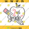2nd Grade Apple SVG Second Grade Svg First Day of School Svg Teacher Svg 2nd Grade Shirt Svg Hello 2nd Grade Svg 2nd Grade Teacher Svg Design 104