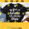 2nd Grade Dual Language Diva Svg Second Grade Girl Svg Bilingual Girl Shirt Svg Cut File Cricut Design Silhouette Dxf Studio Cameo Image Design 757 1
