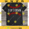 3 Up 3 Down svg Baseball svg Distressed svg Grunge svg Ball svg dxf Sport svg Clip art Shirt Craft Cut File Cricut Silhouette Design 301.jpg