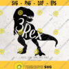 3 rex SvgThree Rex svg File DXF Silhouette Print Vinyl Cricut Cutting SVG T shirt Design Three a Saurus Birthday svgdinosaur svg png dxf Design 66