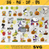 30Halloween Snoopy Pumpkin Svg BundleHalloween Snoopy Bundle Svg Digital download