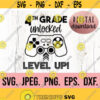 4th Grade Unlocked Level Up SVG Hello Grade 4 svg Instant Download Cricut Cut File Back To School png Fourth Grade Teacher SVG Design 540
