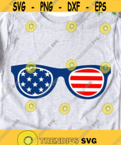 4th of July Cat Svg, American Cat, 4th of July, July Fourth, Cat with Glasses, Star Spangled, Kids Patriotic Svg Files for Cricut, Png, Dxf