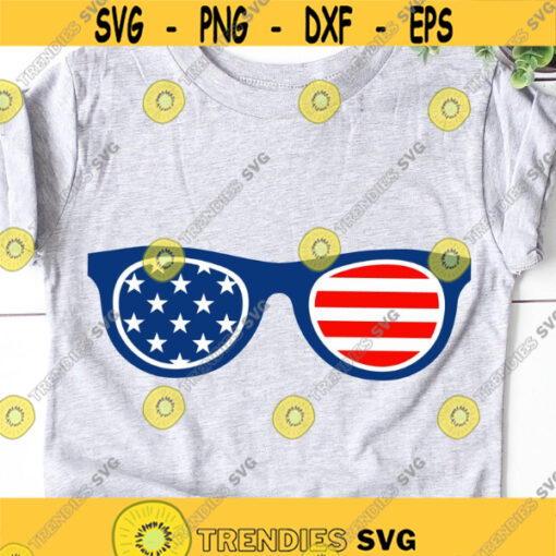 4th of July Cat Svg American Cat 4th of July July Fourth Cat with Glasses Star Spangled Kids Patriotic Svg Files for Cricut Png