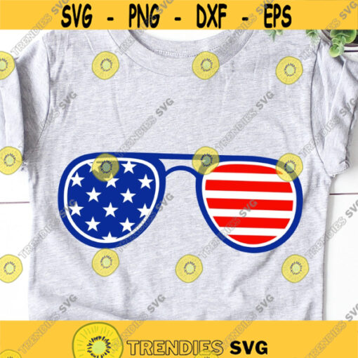 4th of July Glasses Svg 4th of July Svg Fourth of July American Glasses Svg Star Spangled Glasses Svg Cut Files for Cricut Png