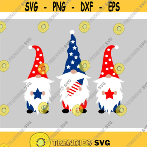 4th of July Gnomes Svg Kids 4th of July Svg American Gnomies Star Spangled Dude Kids Independence Day Svg Cut Files for Cricut Png