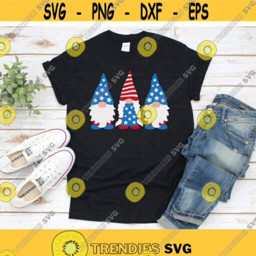 4th of July Gnomes svg Independence Day svg USA Gnomes svg America svg Patriotic Gnome svg dxf png eps Cut File Cricut Silhouette Design 457.jpg
