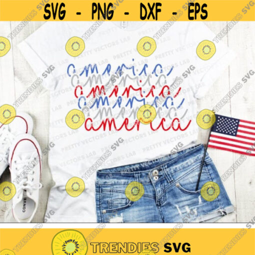 4th of July Svg America Svg Patriotic Svg Dxf Eps Png USA Shirt Design Independence Day Svg Girls Woman Clipart Cricut Silhouette Design 3138 .jpg