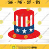 4th of July Svg Fourth of July Svg Uncle Sam Hat Svg Patriotic Svg America SVG Svg files for Cricut Sublimation Designs Downloads