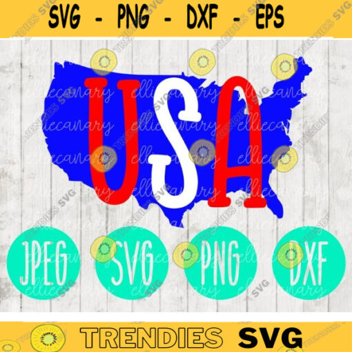 4th of July USA Red White Blue svg png jpeg dxf cutting file Commercial Use Patriotic SVG Vinyl Cut File Patriotism July 4th 1655