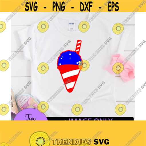 4th of july snowcone. Snowcone svg. Cute 4th of july. Girls 4th of July. Fourth of july. 4th of july. Sweet 4th of july Design 500