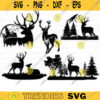 5 Deer Bundle Svg Deer Svg Mountains svg file Camping svg Nature Deer Svg file Animals Svg Deer Clipart Deer Vector Svg for Cricut 7 copy