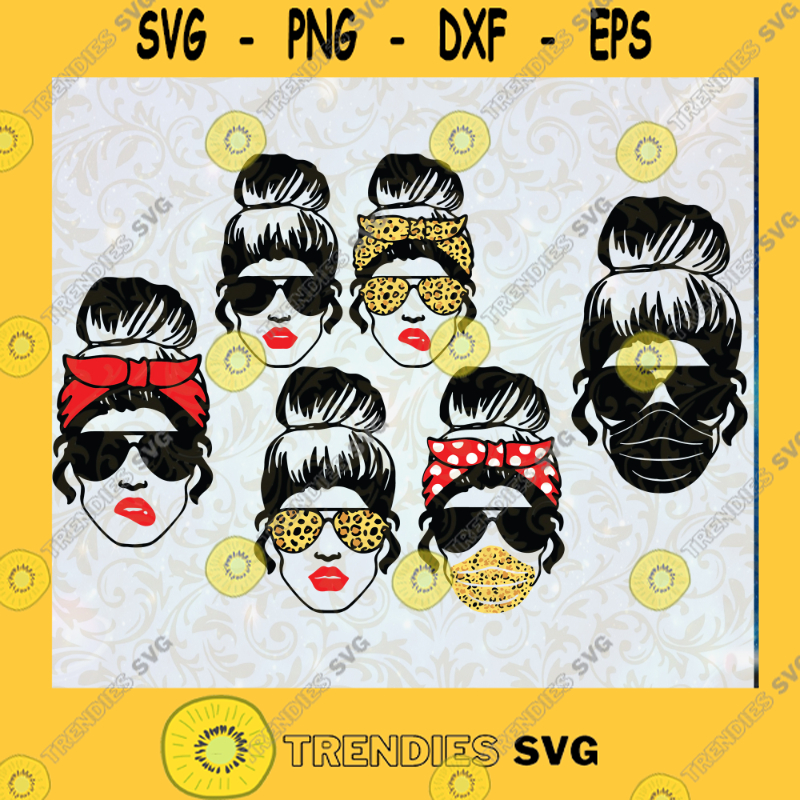 Skull SVG - 6 Files Momlife Svg Momlife Face Mask Svg Mom And Daughter ...