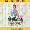 6th Birthday svg Birthday princess svg Birthday svg cricut file clipart svg png eps dxf Design 441 .jpg