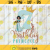 7th Birthday svg Birthday Princess Svg Birthday Svg Cricut File Clipart Svg Png Eps Dxf Design 436 .jpg