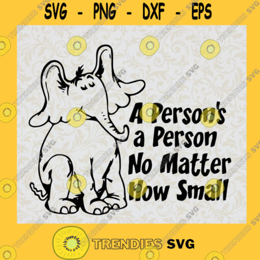 A Persons A Person No Matter How Small svg Dr Seuss svg The Cat in The Hat Svg Teacher Svg