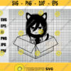 AOT svganime svgmanga svg anime svg for cricutcut files silhouette Cricut instant download files digital Layered SVG Design 118