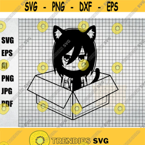 AOT svganime svgmanga svg anime svg for cricutcut files silhouette Cricut instant download files digital Layered SVG Design 118