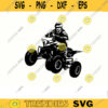 ATV SVG Silhouette 2 atv svg quad svg 4 wheeler svg dxf png Design 205 copy