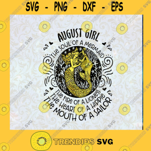 AUGUST Svg file Cutting Files Vectore Clip Art Download Instant