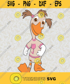 Abby Mallard Svg Chicken Girlfriend Svg Chicken Family Svg Disney Cartoon Svg