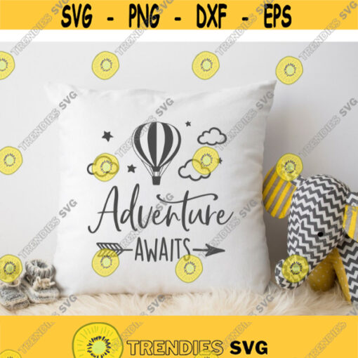 Adventure Awaits Svg Adventure Awaits Baby Shower Decoration Svg Png Dxf Instant Download Adventure Kids Room Decor Adventure Svg Files Design 157