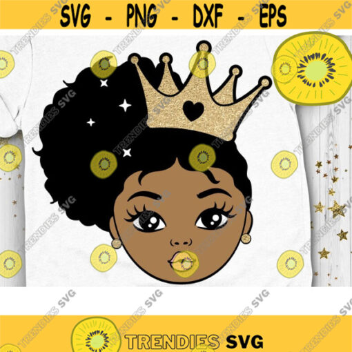 Afro Princess Svg Peekaboo Girl Svg Afro Puff Svg Little Melanin Princess Svg Afro Ponytail Svg Layered Cut file Svg Dxf Eps Png Design 832 .jpg