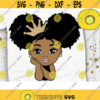 Afro Princess Svg Peekaboo Girl Svg Afro Puff Svg Summer Girl Svg Layered Cut file Svg Dxf Eps Png Design 1122 .jpg