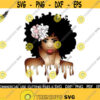 Afro SVG Natural Hair Svg Black Woman SVG Black History Month SVG Woman Svg Afro Woman Svg Black Queen Svg Cut File Silhouette Cricut Design 108