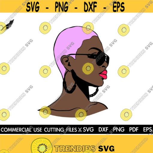 Afro SVG Natural Hair Svg Black Woman SVG Black History Month SVG Woman Svg Afro Woman Svg Black Queen Svg Cut File Silhouette Cricut Design 448
