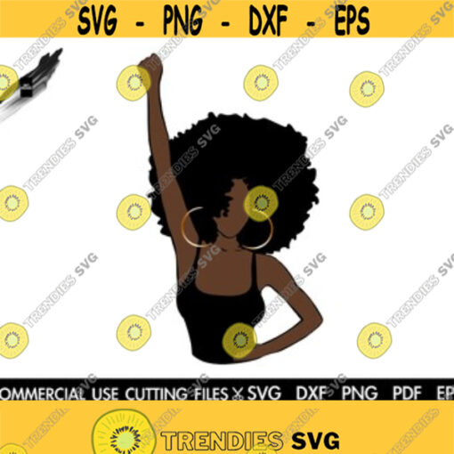 Afro Woman Power Fist SVG Afro Black Afro Svg Black Woman Svg Freedom Svg Black Lives Matter Svg Black History Month Svg Design 57