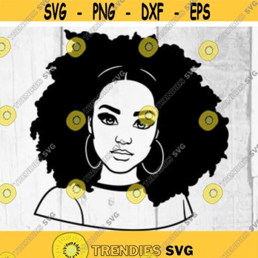 Afro Woman SVG Cutting Files 12 Afro Digital Clip Art Black Woman SVG Afro Women svg Files for Cricut. Design 45