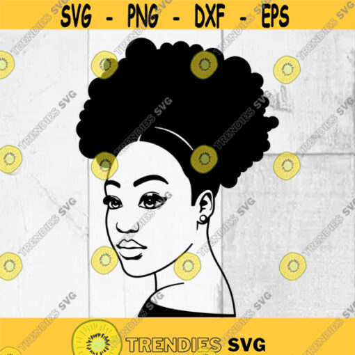Afro Woman SVG Cutting Files 13 Afro Digital Clip Art Black Woman SVG Files for Cricut Afro Hair svg Afro Women png. Design 55