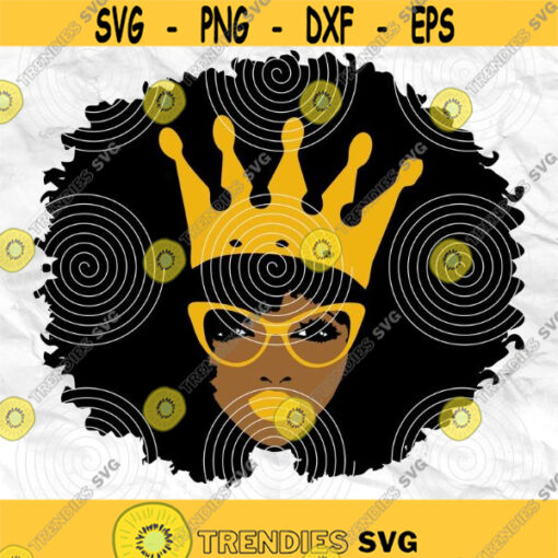 Afro girl Afro woman Afro lady Afro svg Strong woman svg Black woman Printable file Sublimation file File for print File for cuting Design 116