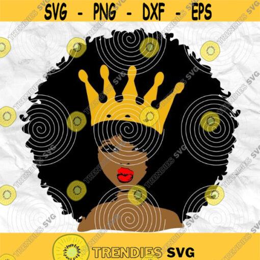 Afro girl Afro woman Afro lady Afro svg Strong woman svg Black woman Printable file Sublimation file File for print File for cuting Design 118