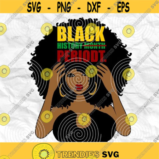 Afro girl Afro woman Afro lady Black History Month svg Black woman Printable file Sublimation file File for print File for cuting Design 224