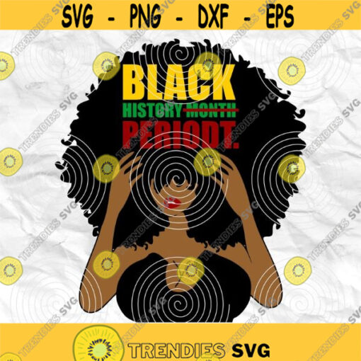 Afro girl Afro woman Afro lady Black History Month svg Black woman Printable file Sublimation file File for print File for cuting Design 226