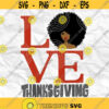 Afro girl Afro woman Afro lady Thanksgiving Day Thankful Fall SVG Printable file Sublimation file File for print File for cuting Design 148