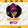 Afro girl Afro woman Curly Hair Halloween Witch Printable file Sublimation file File for print File for cuting Design 14