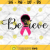 Afro girl Afro woman Curly Hair breast cancer pink cancer ribbon Printable file Sublimation file File for print File for cuting Design 191