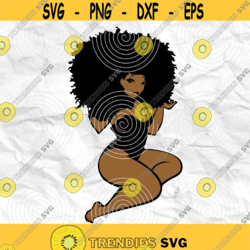 Afro girl Afro womanAfro lady Strong woman svg Black woman Printable file Sublimation file File for print File for cuting Design 150
