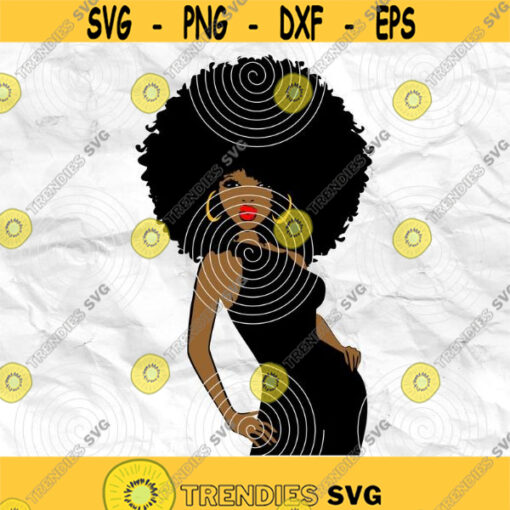 Afro girl Afro womanAfro lady Strong woman svg Black woman Printable file Sublimation file File for print File for cuting Design 240