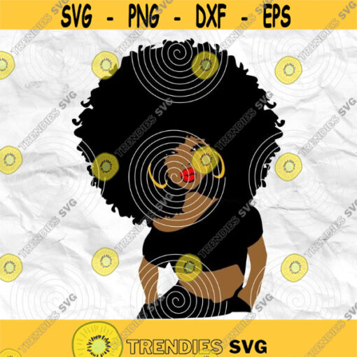 Afro girl Afro womanAfro lady Strong woman svg Black woman Printable file Sublimation file File for print File for cuting Design 285