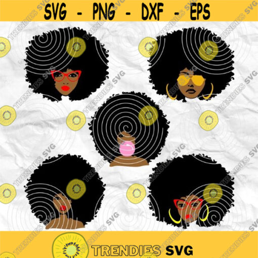 Afro girl Afro womanAfro lady Strong woman svg Black woman Printable file Sublimation file File for print File for cuting Design 29