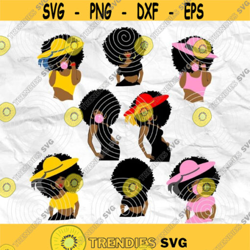 Afro girl Afro womanAfro lady Strong woman svg Black woman Printable file Sublimation file File for print File for cuting Design 31