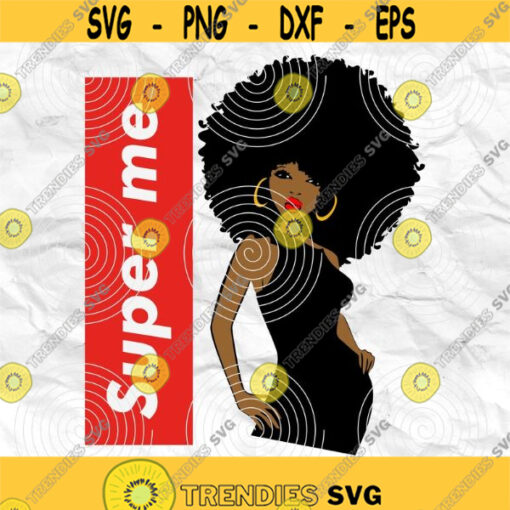 Afro girl Afro womanAfro lady Strong woman svg Black woman Printable file Sublimation file File for print File for cuting Design 33